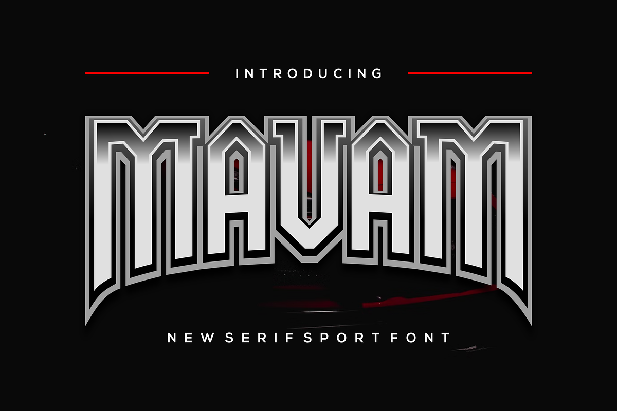 Mavam Font, a Serif Font by albert_kalingga (Photo 1 of 5)