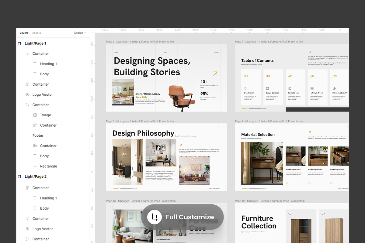 Interior & Furniture Presentation, a Presentation Template by SLAB! Design (Photo 2 of 6)