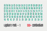 Gridpact, a Sans Serif Font by ahweproject (Thumbnail 13 of 17)