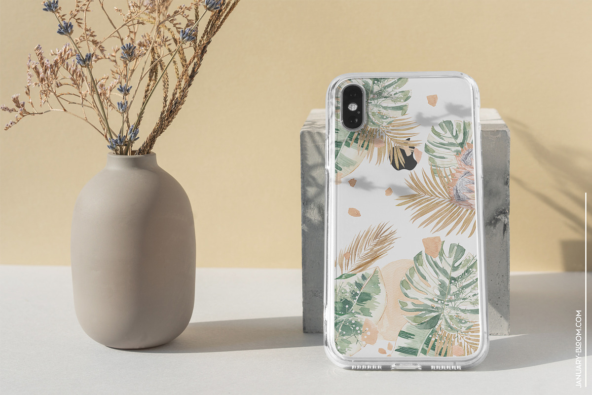 Tropical Romance modern floral rose, an Illustration by January Bloom (Photo 11 of 29)