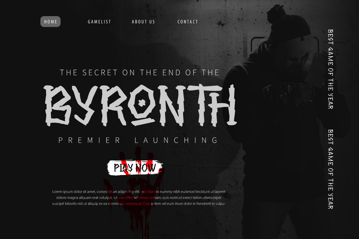 Flaroyat - Display Horror Font, a Handwritten Font by trabaskriya (Photo 5 of 7)