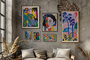 Poster gallery. Matisse 91, a Decorative Illustration by Chikovnaya (Thumbnail 6 of 16)