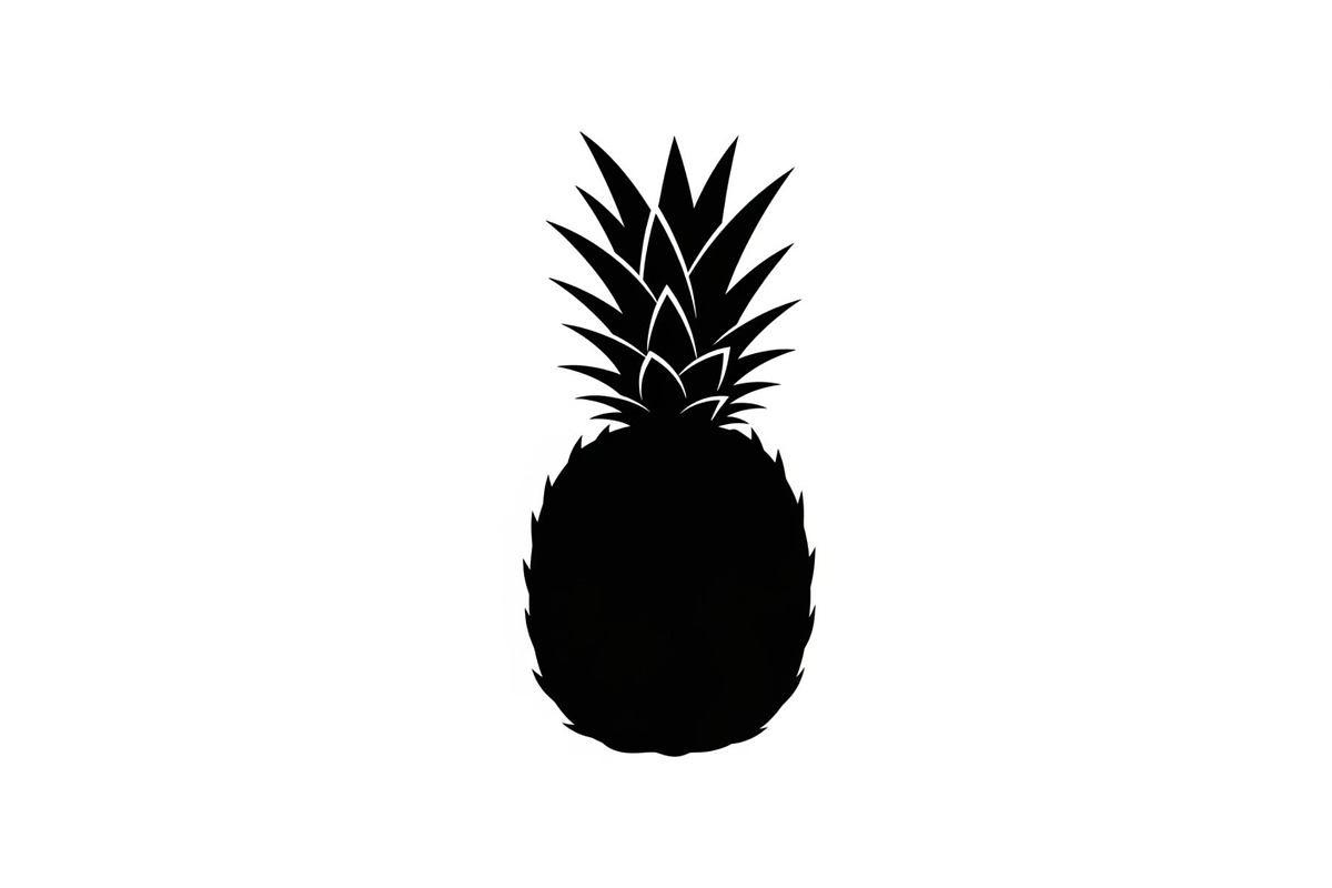 Pineapple Silhouette Vector Bundle, an Illustration by jahid234 (Photo 6 of 51)