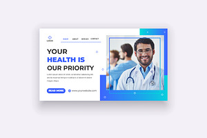 Medical Healthcare Landing Page