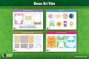 Eckmann & Eckmore Psychedelic Fonts, a Font by Paper Moon Graphic Supply (Thumbnail 8 of 22)