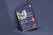 Classic Blues - Wedding Invitation, a Print Template by VUNIRA (Thumbnail 2 of 2)