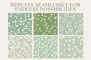 12 Serenity Sprigs Seamless Patterns, a Pattern Graphic by Inknfolly (Thumbnail 2 of 7)