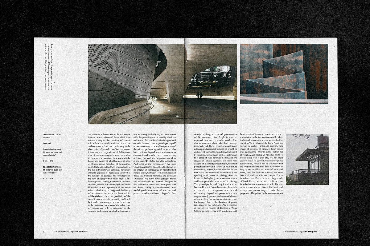 VERLAG - InDesign MAGAZINE TEMPLATE, a Magazine Template by KOZMIKDZN (Photo 8 of 10)