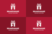 Letter W X Y Z Gift Package Logo, a Branding & Logo Template by Pray Art Design Studio (Thumbnail 2 of 2)