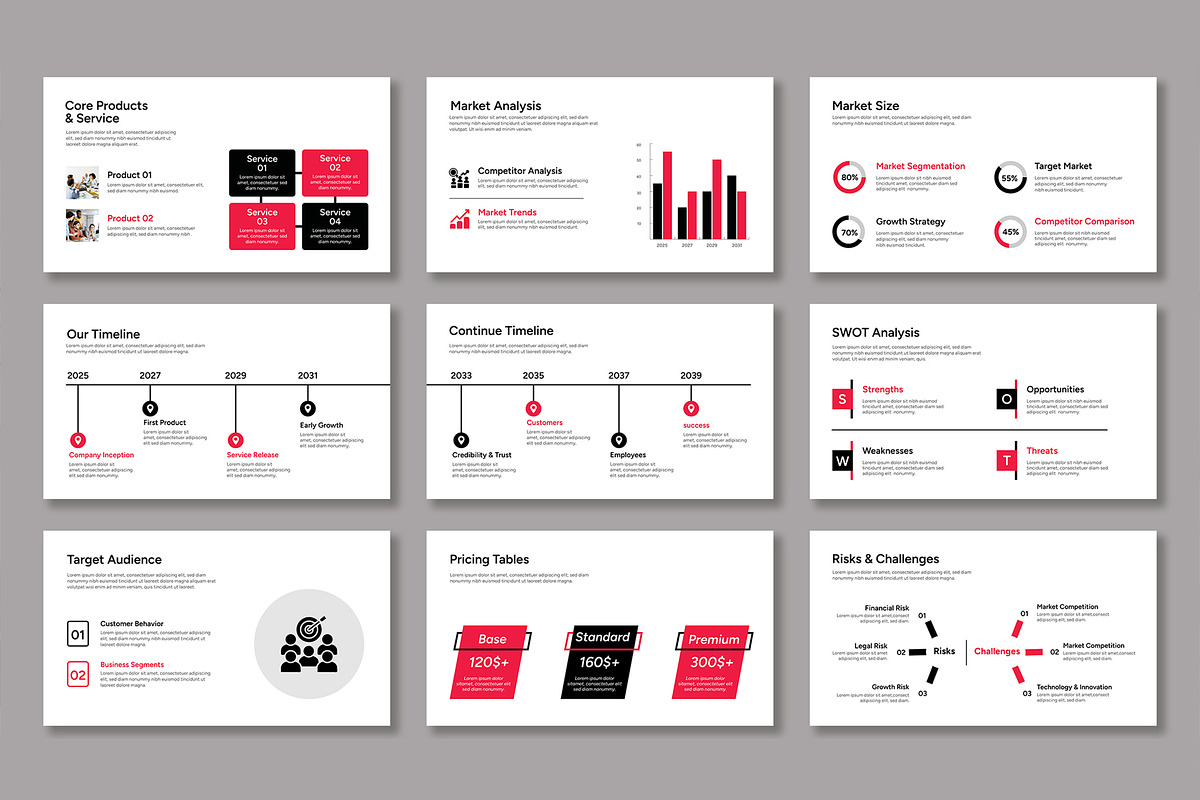 Modern Company Profile Presentation, a Presentation Template by Mighty-Slide (Photo 3 of 4)