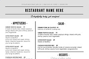 Restaurant Menu, a Brochure Template by AIW SOLUTIONS (Thumbnail 3 of 6)