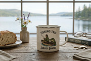 Fishing trip, Sneaky snack, a Person Illustration by Vectorlina (Thumbnail 4 of 4)