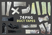 Duct Tape Texture Overlays, a Texture Graphic by alexdndz (Thumbnail 1 of 5)
