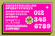 Gediol Paund Groovy Retro Font, a Sans Serif Font by Maulana Creative (Thumbnail 6 of 7)