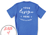 Back Of T-Shirt BC3001 Mockup Bundle, a Shirt Mockup by lock and page (Thumbnail 68 of 88)