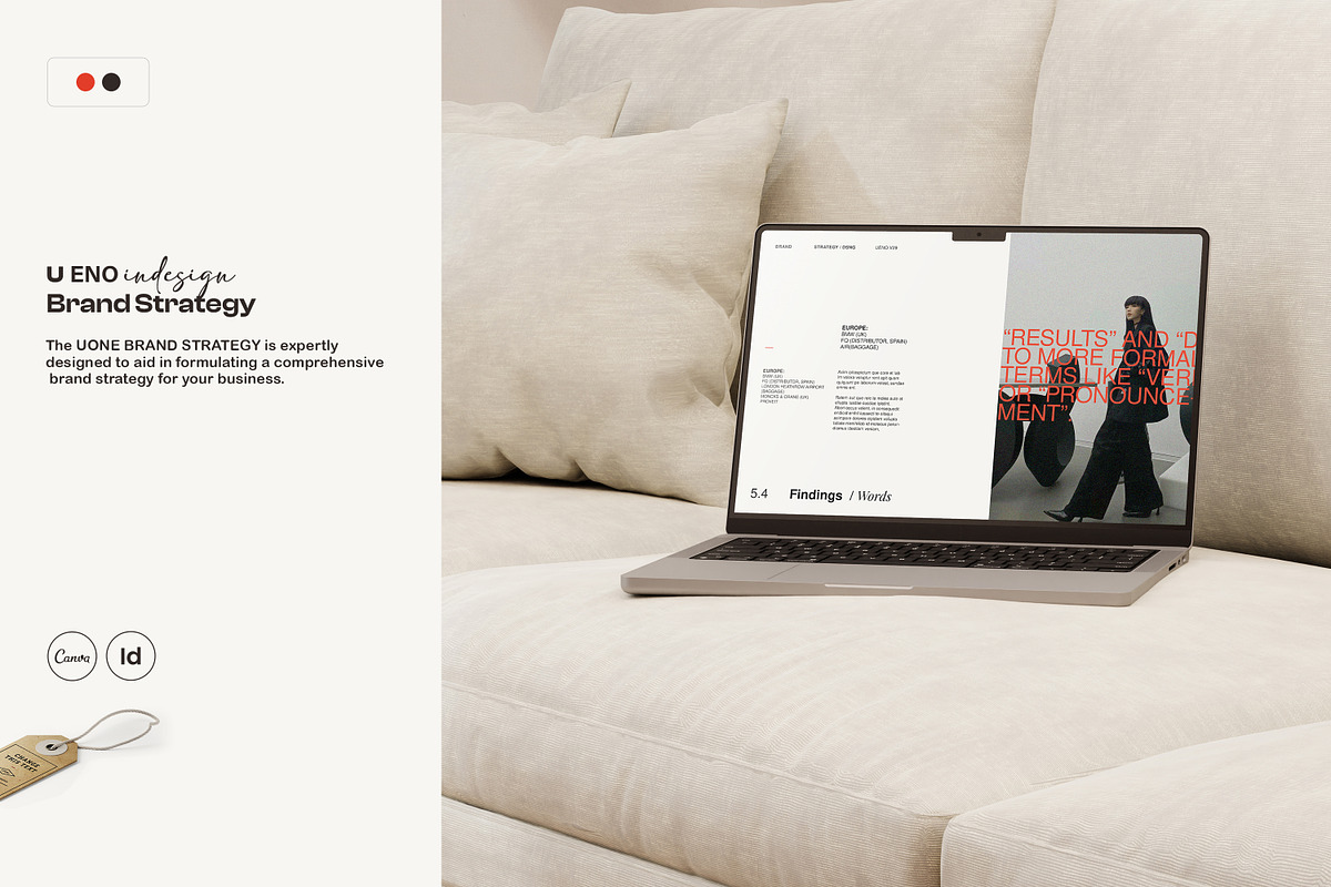 Brand Strategy Template, a Presentation Template by Studio Elevate (Photo 2 of 11)