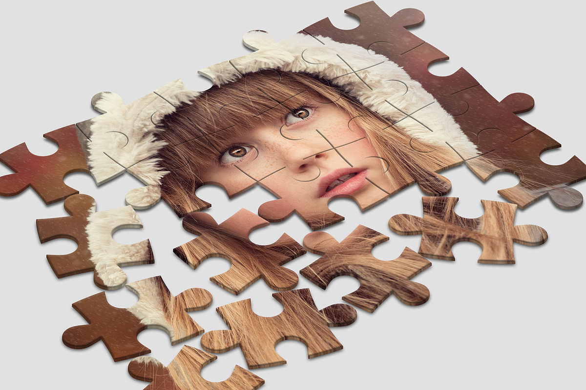 3D Puzzled Mock-Up 01, a Social Media Template by Graphicsworld125 (Photo 1 of 4)