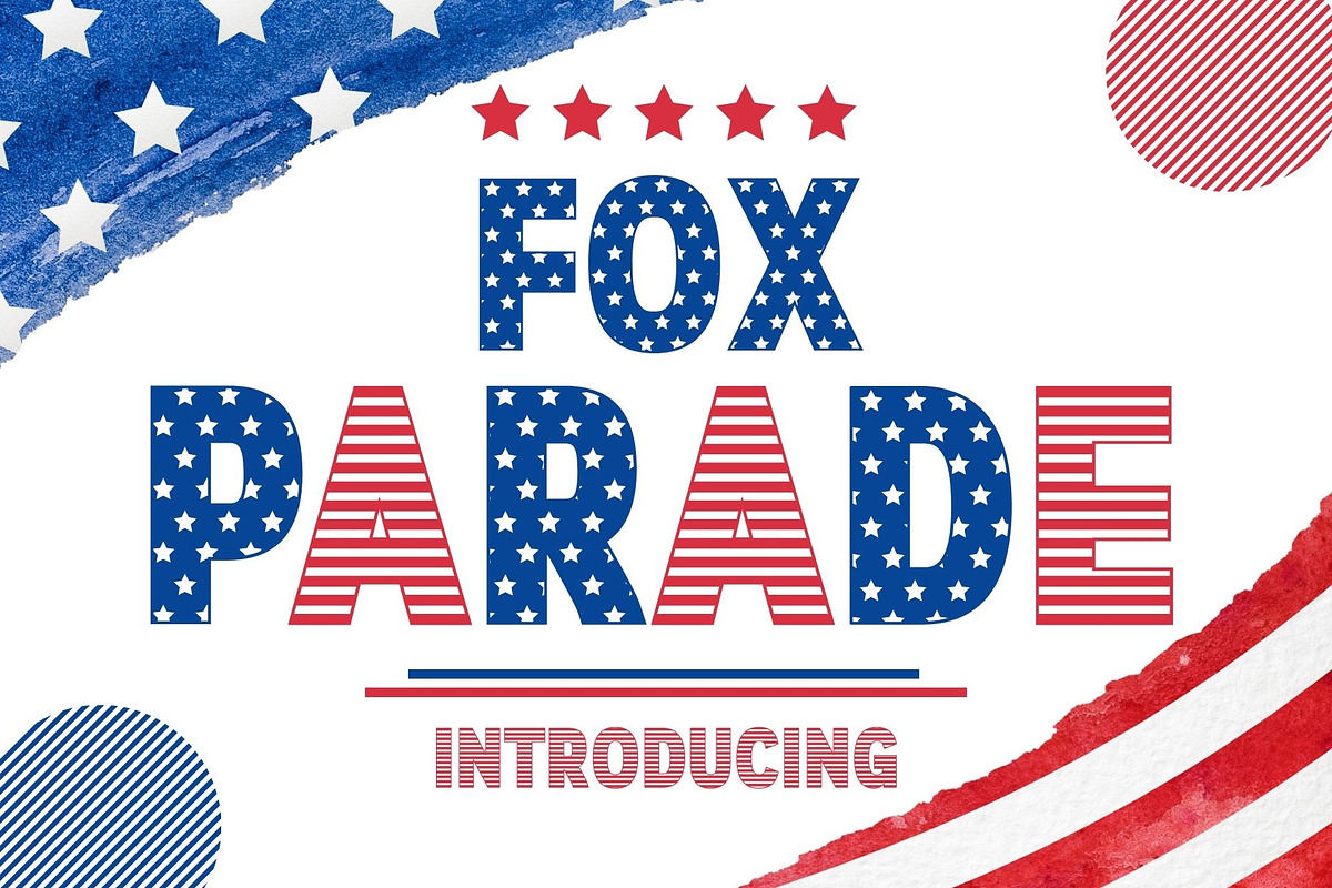 Fox Parade Font, a Symbol Font by Fox7 By Rattana (Photo 1 of 9)