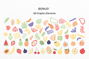 Fruits and Flowers Seamless Patterns, a Pattern Graphic by Ollyta May (Thumbnail 8 of 9)