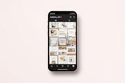 Boho Instagram Post Template Canva, a Social Media Template by Hellohastore (Thumbnail 4 of 8)