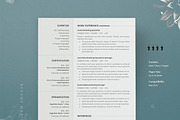 Resume Template for Word, a Resume Template by Estartshop (Thumbnail 2 of 5)