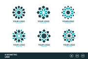 6x Geometric Logo Collection, a Branding & Logo Template by Soufone (Thumbnail 1 of 2)