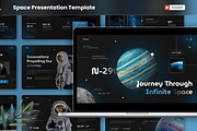 Space PowerPoint Template, a Presentation Template by MtvtdArt (Thumbnail 1 of 6)