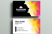 Fashion Business Card Design, a Business Card Template by MightyDesign (Thumbnail 3 of 6)
