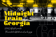 Walking Broadway - Bold Type, a Serif Font by ikiiko (Thumbnail 5 of 7)