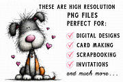 Whimsical Puppy Love Valentine Clipa, an Illustration by Libby Wishes (Thumbnail 5 of 7)