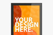 Vertical Lightbox PSD Mockup, an Advertising Mockup by GreatFruit (Thumbnail 4 of 4)