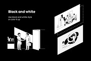 Business Teamwork Illustration Set, a Work Illustration by Shakuro (Thumbnail 5 of 10)