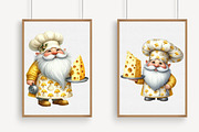 Chef Gnome Clipart, an Illustration by Libby Wishes (Thumbnail 4 of 9)