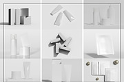 Skincare Cosmetic Box Mockup Set, a Packaging Mockup by Mego-studio (Thumbnail 7 of 8)