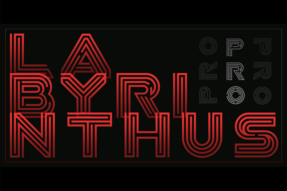 LABYRINTHUS PRO, a Blackletter Font by CRR | NTN (Photo 1 of 11)