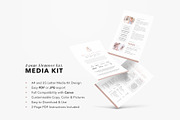 3-Page Influencer Media Kit Canva, a Presentation Template by White Dreamers (Thumbnail 2 of 4)