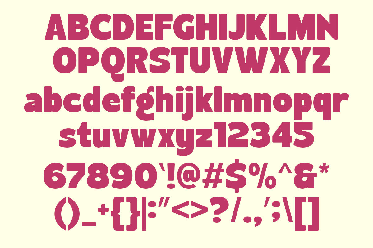 Negula – Playful Rounded Display, a Sans Serif Font by roomspace creative lab (Photo 13 of 13)
