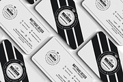 Modern White Business Card, a Business Card Template by Marvel (Thumbnail 1 of 4)