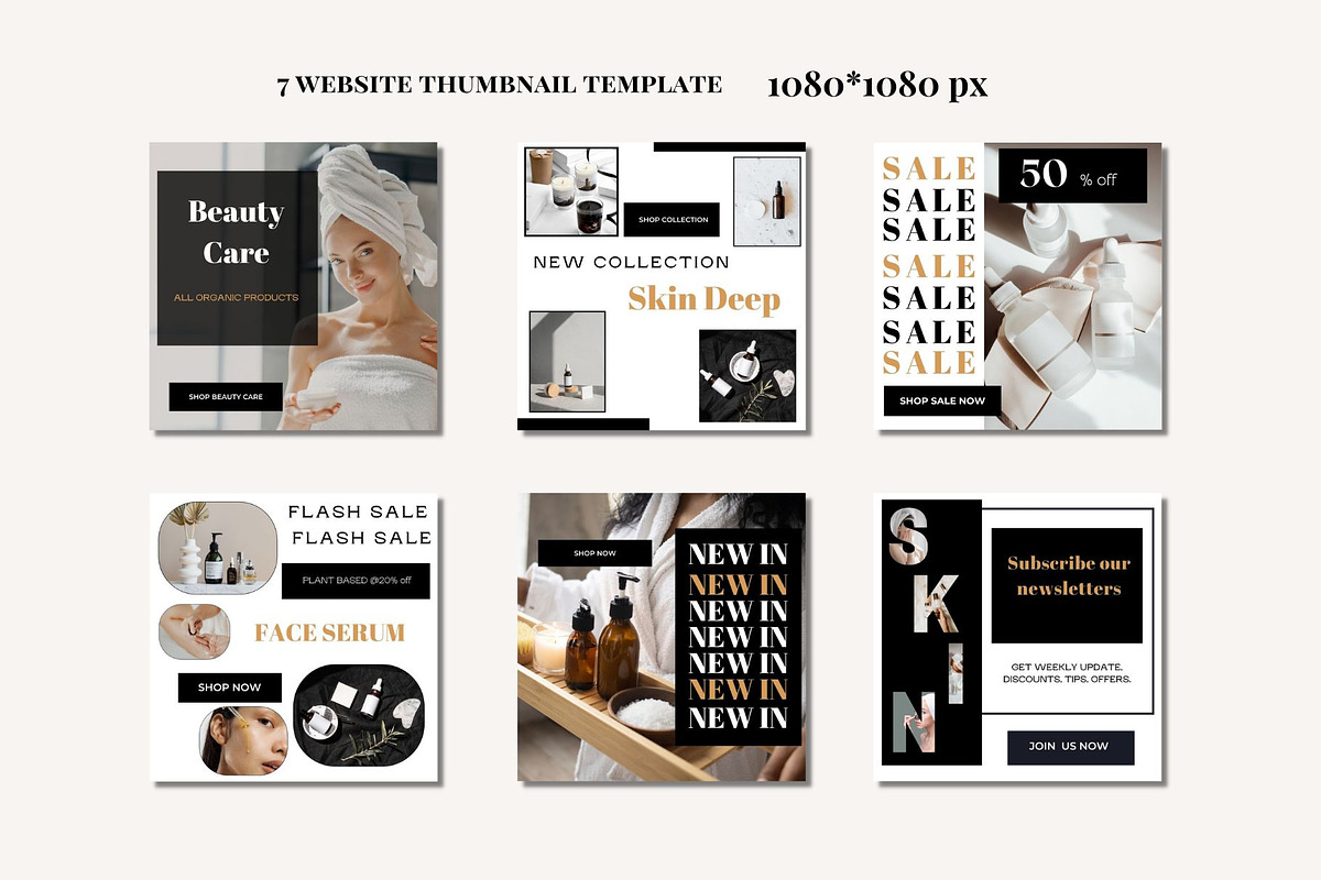 Website Banner Template Canva 2, a Websites & App Template by Deepa Template Studio (Photo 8 of 10)
