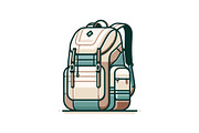 Adventure Hiking Bag Icons, an Object Graphic by yasushie (Thumbnail 14 of 16)