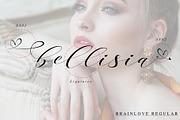 Brainlove - Beautiful Script, a Script Font by Aldedesign (Thumbnail 3 of 7)