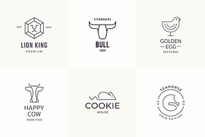 Animals - Outline Icons & Logos