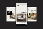 LUNORA — Editorial Furniture IG Kit, a Social Media Template by ShowUp! Studio (Thumbnail 4 of 6)