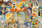 Robert Delaunay - Rare Prints, a Person Illustration by Digital Museum (Thumbnail 2 of 7)