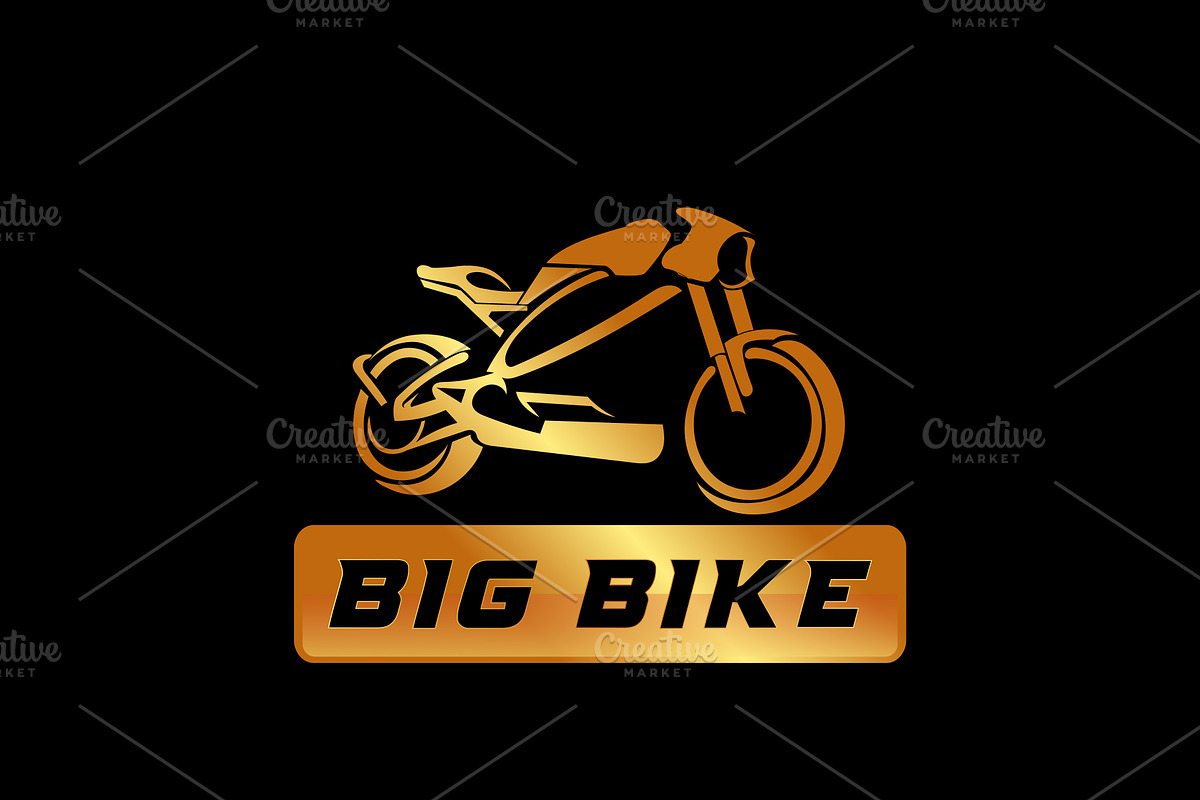 Big Bike Dealership Logo Design, a Branding & Logo Template by AlvinStd