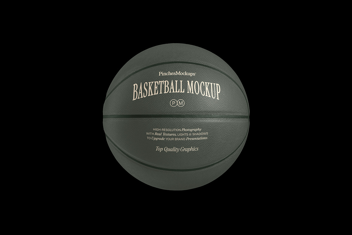Basketball Mockup PMBB26, a Merchandise Mockup by PinchesMockups© (Photo 5 of 7)