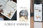 Magic of november, an Animal Illustration by Love Watercolor Store (Thumbnail 11 of 12)