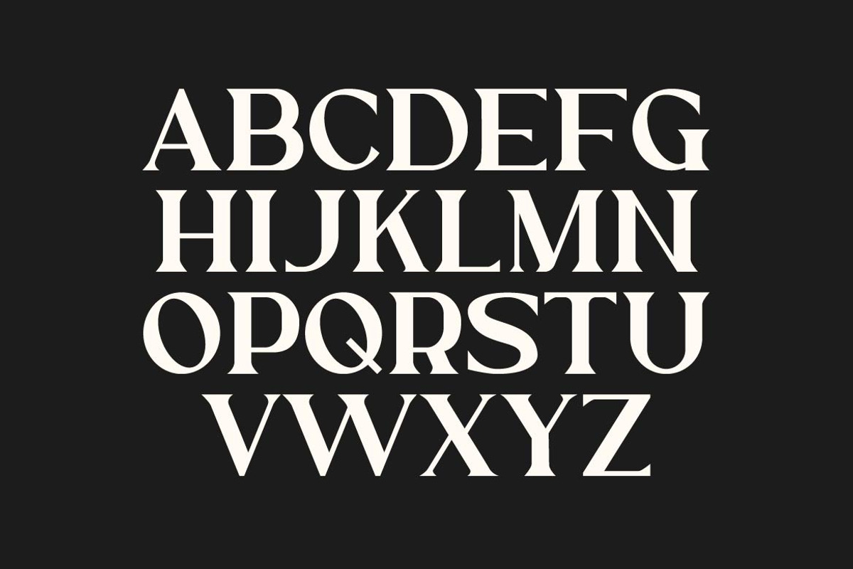 Ethical Mature Display Serif, a Serif Font by Artiveko (Photo 5 of 8)