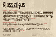 Klasszikus Vintage Font, a Font by RMPL.std (Thumbnail 5 of 6)