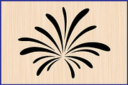 12 Festive Firework Burst Silhouette, a Decorative Illustration by Artivon (Thumbnail 3 of 4)